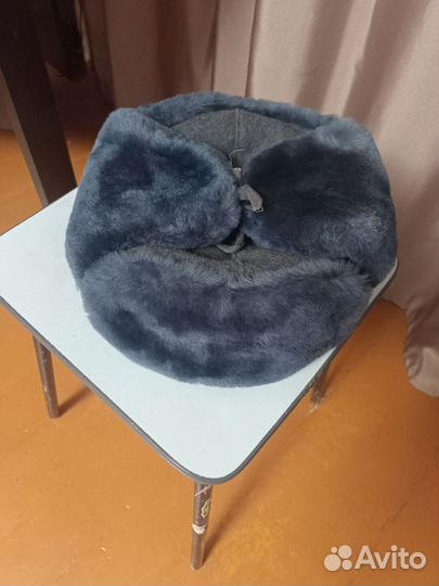 Мужская зимняя шапка 58 размер