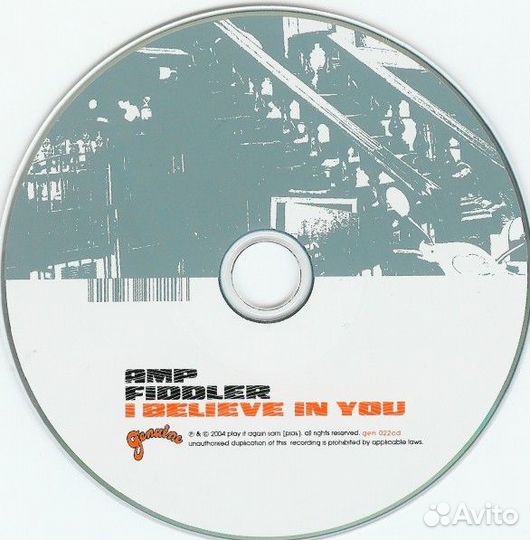 Amp Fiddler: I Believe in You (1 CD)