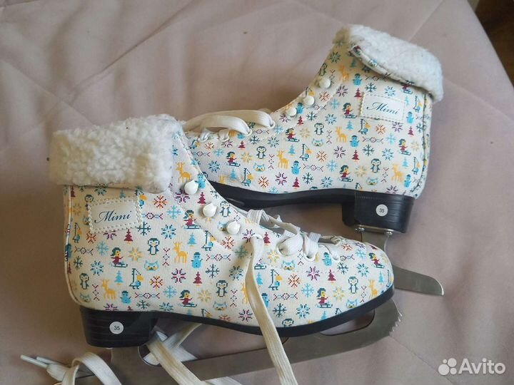 Коньки детские nordway 35 размер