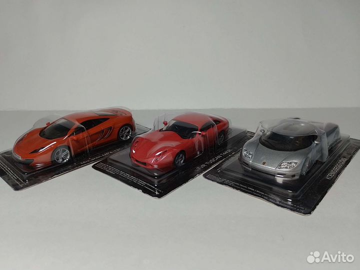 Суперкары 1:43