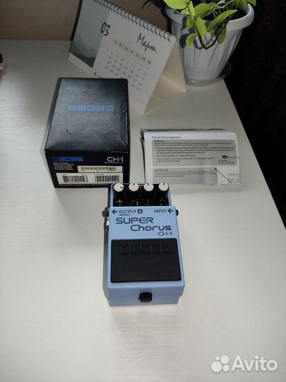 Гитарная педаль Boss Super Chorus CH-1