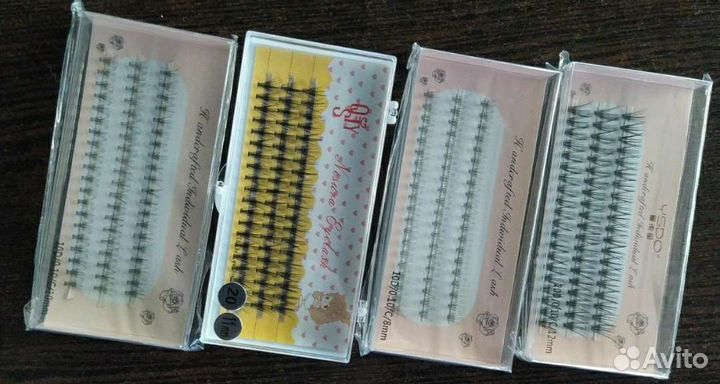 Накладные ресницы пучки новые