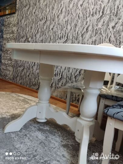 Кухонный стол и стулья бу