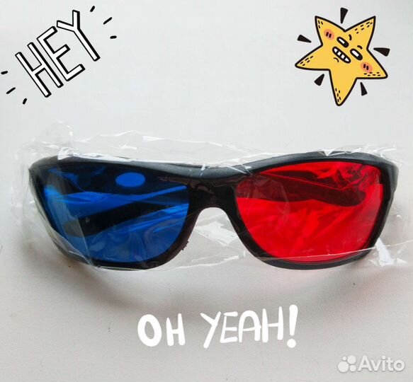 Новые 3Д очки. Продаю сразу 2 шт