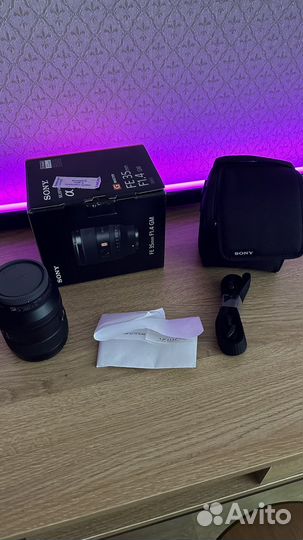 Sony fe 35mm f 1.4 gm