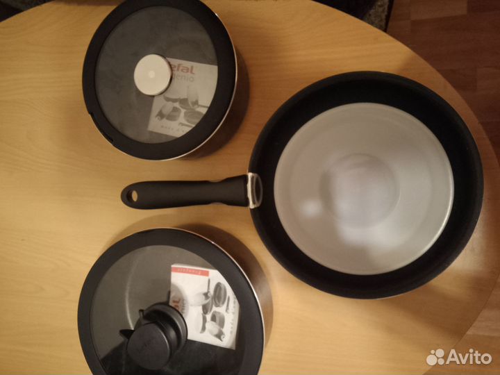 Набор посуды tefal новый