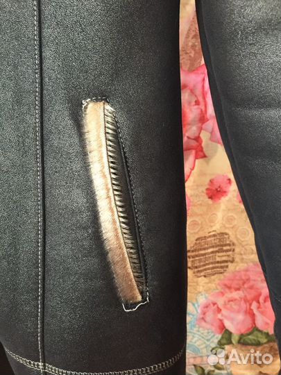 Дубленка женская 46р