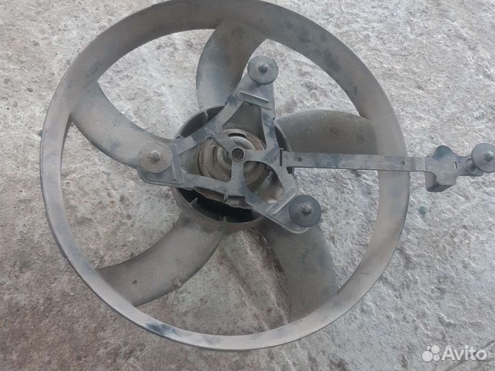 Вентилятор радиатора skoda fabia