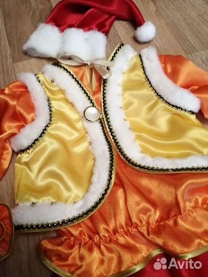 Новогодний костюм для мальчика гномик