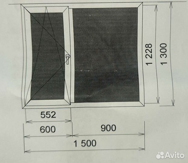 Пластиковая дверь и окна