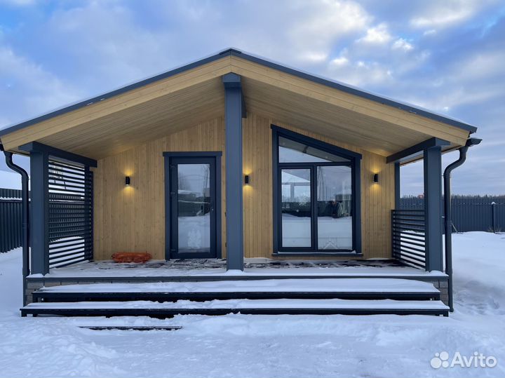 Модульный дом-баня 51 кв.м