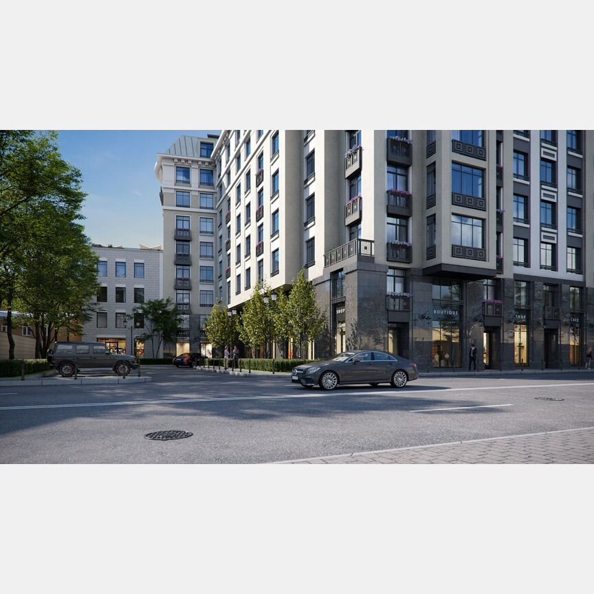 1-к. квартира, 49,4 м², 9/9 эт.