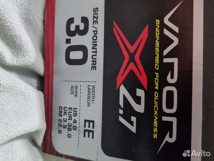 Хоккейные коньки bauer vapor х 2.7