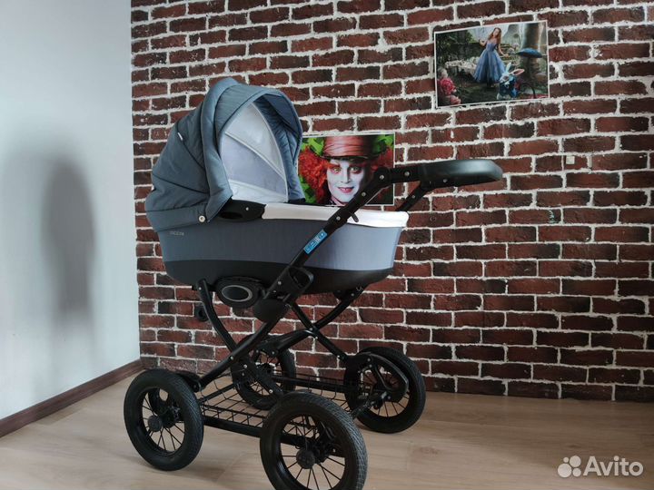 Коляска 2 в 1 aroteam cocoline люлька и прогулка