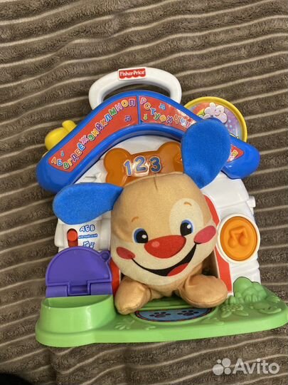 Музыкальный домик смейся и учись fisher price
