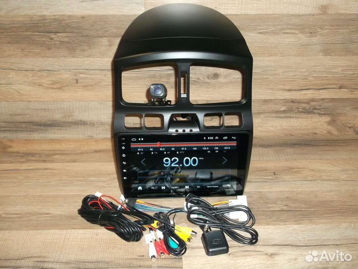 Магнитола Hyundai Santa Fe classic Android камера