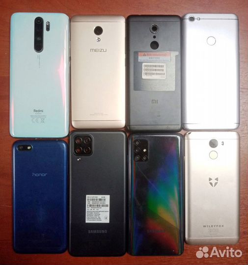 Телефоны в разбор iPhone Samsung Huawei Xiaomi