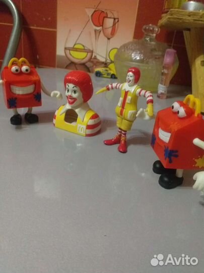 Игрушки из макдональдса