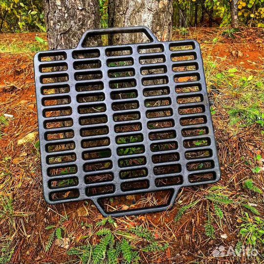 Чугунная решетка гриль