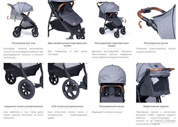 Прогулочная коляска