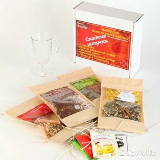 Подарочный набор для приготовления сладких ликеров