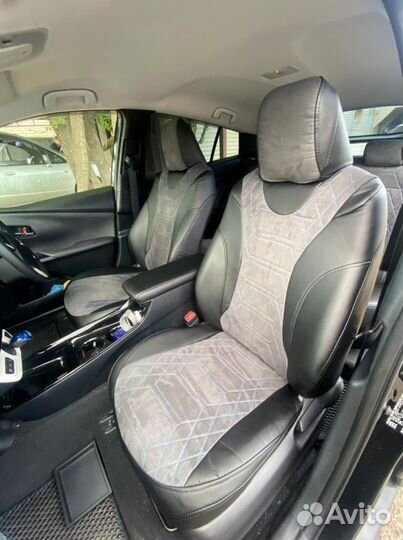 Чехлы Toyota Prius 50 (комбо)