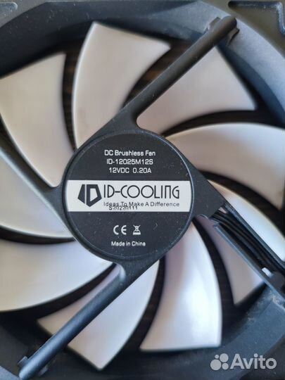 Корпусные вентиляторы 120мм