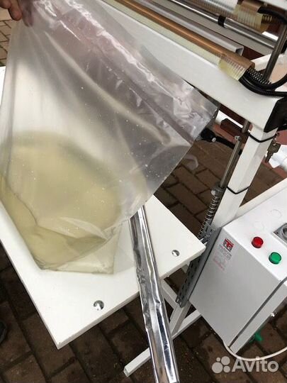 Запайщик пакетов с жидкими смесями, солеными и мар