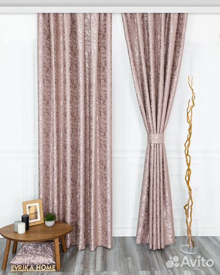 Комплект штор Версаль Розовый готовые и на заказ