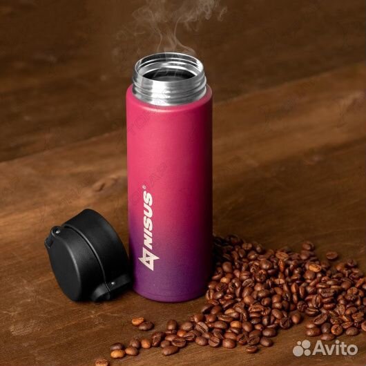 Термос-кружка (NA.TMK-KDC-500) Nisus 0.42л, 252г