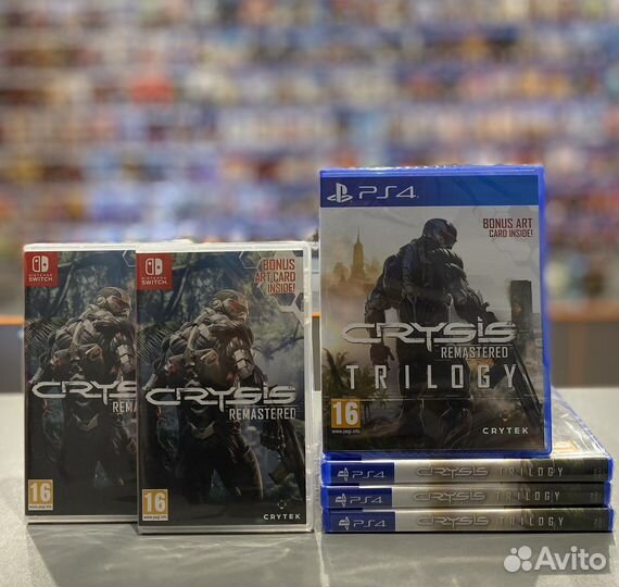 Crysis Remastered Switch, Trilogy PS4 / PS5