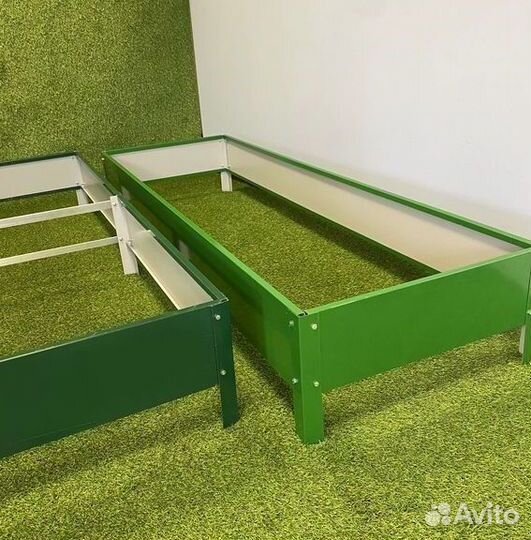 Грядки оцинкованные полимерные