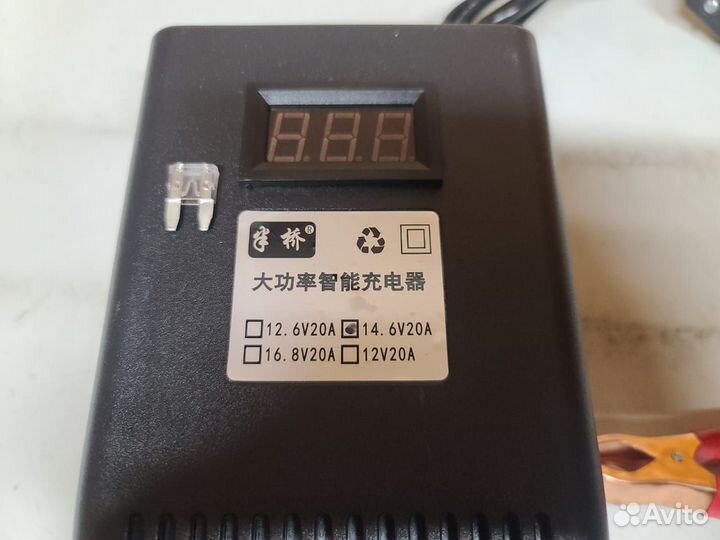 Зарядное устройство для lifepo4, автомобильных акб