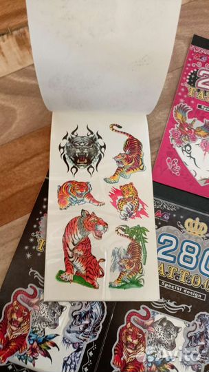 Временное тату (татуировки) наклейки