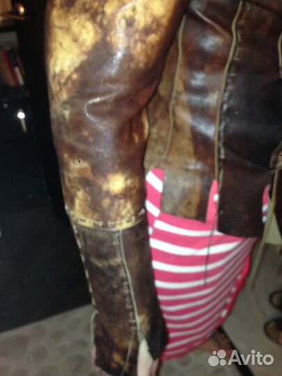 Куртка кожаная (винтажная)