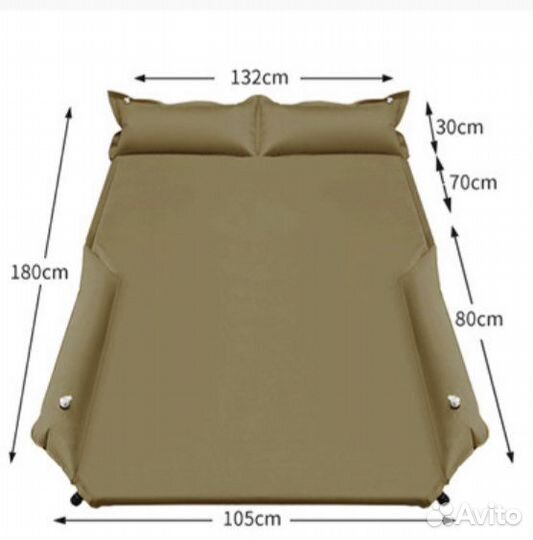 Самонадувающийся матрас в машину