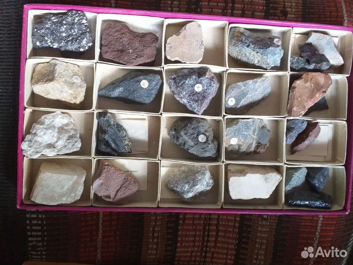 Коллекция минералов и горных пород (Урал )