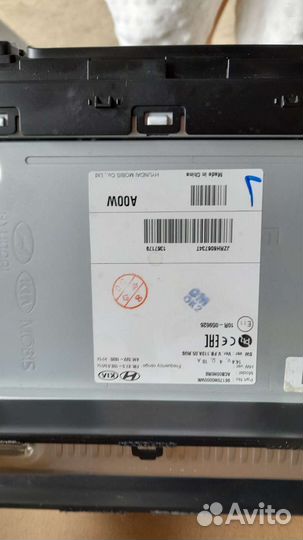 Штатная магнитола на kia rio 4 с панелькой