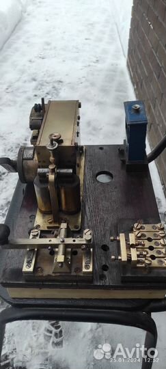 Телеграфный аппарат приёмник. Сименс и гальске