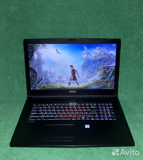 Игровой MSI*17.3*16Gb*GTX1050TI*SSD+HDD