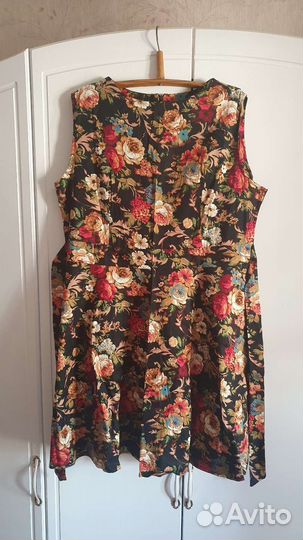 Платье хлопковое 54-56 размер