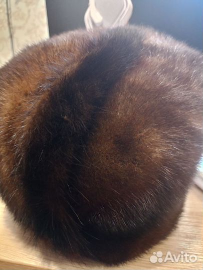 Шапка норковая женская бу