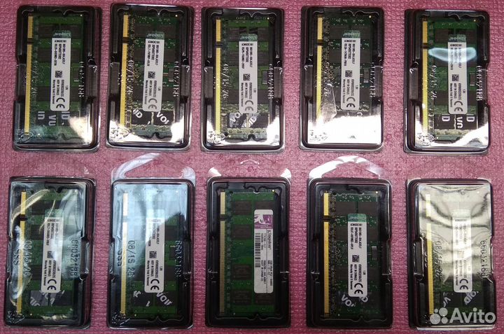 Оперативная память ноутбуков 2Gb DDR2 Kingston