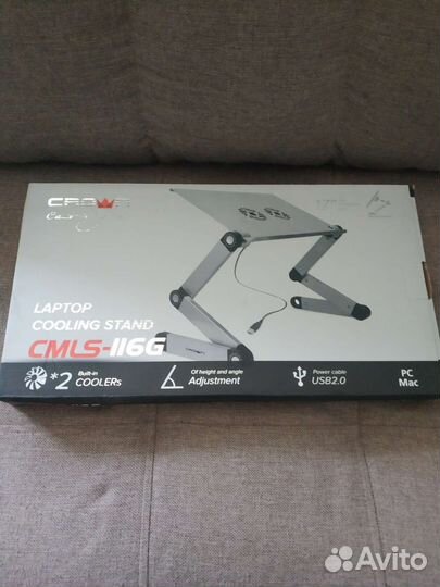 Охлаждающая подставка для ноутбука с вентиляторами
