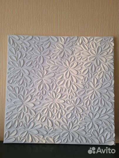 Картина из текстурной пасты