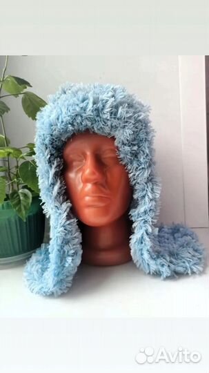 Шапка ушанка женская