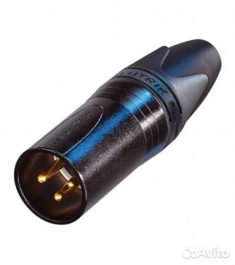 Разъем XLR (Папа) Neutrik NC3MXX-B