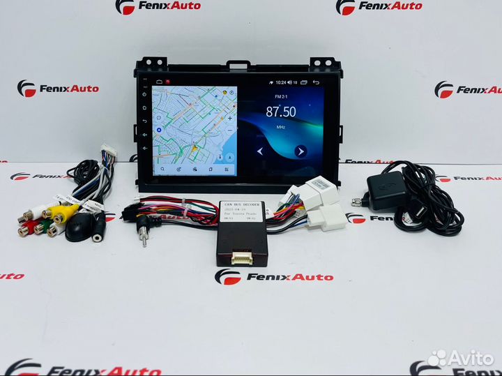 Магнитола Toyota Prado 120 (Android 2-32 Гб)