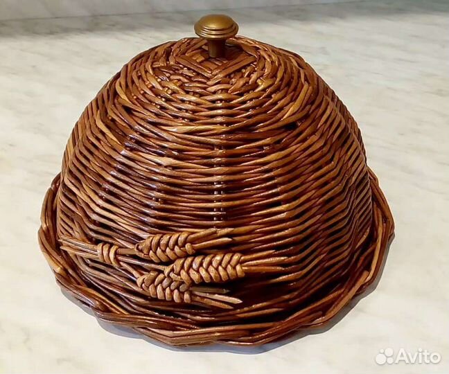 Хлебница плетеная