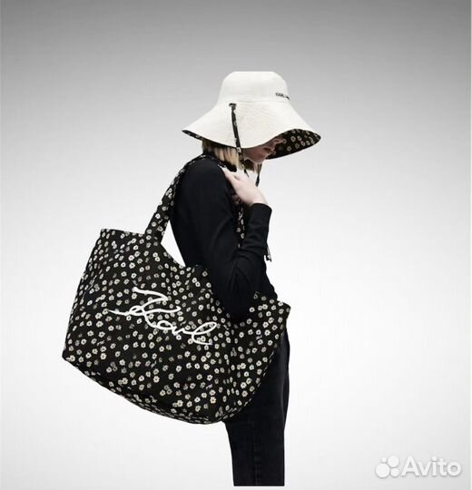 Панама двухсторонняя Karl lagerfeld